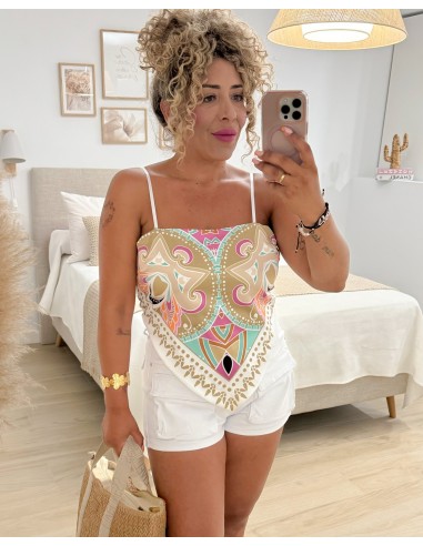PANTALÓN CARGO BLANCO