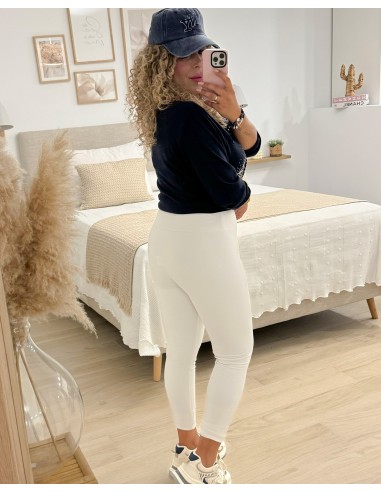 LEGGING FORRADA BLANCA