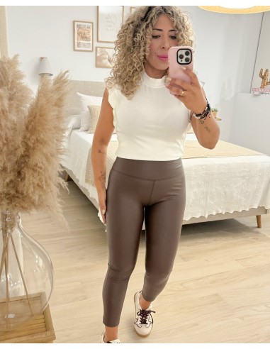 LEGGING POLIPIEL CHOCOLATE