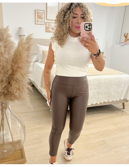 LEGGING POLIPIEL CHOCOLATE