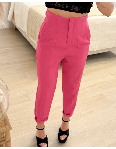 PANTALÓN FUXIA VESTIR