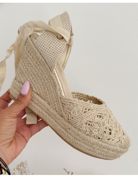 CUÑAS CROCHÉT GOLD