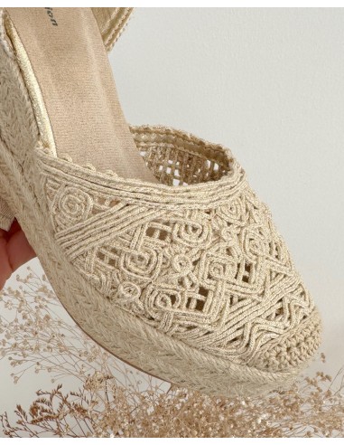 CUÑAS CROCHÉT GOLD