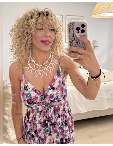 COLLAR ESTRELLA Y CORAL