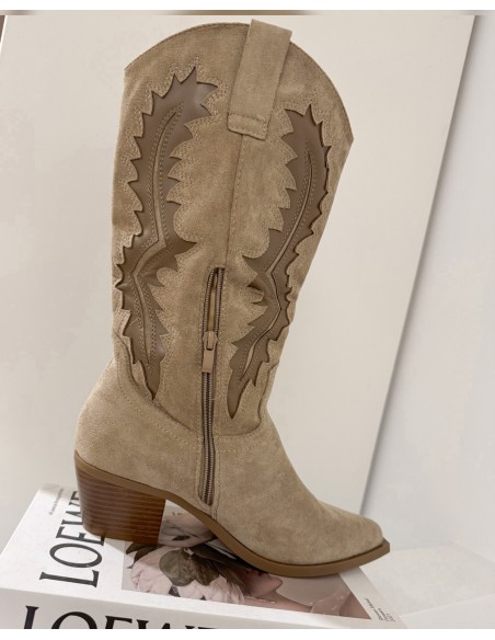 BOTAS COWBOY BICOLOR