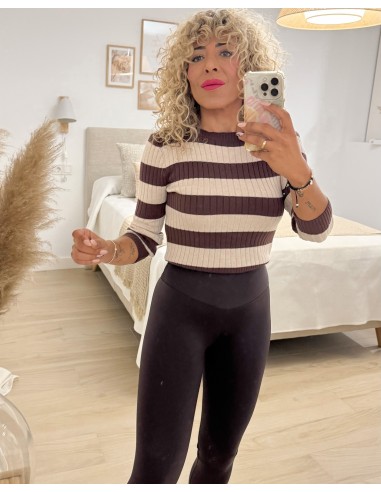 LEGGING CALCEDONIA CHOCOLATE